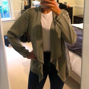 Max Jeans Army Green Lightweight Jacket